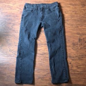 514 Levi’s black jeans 34x30